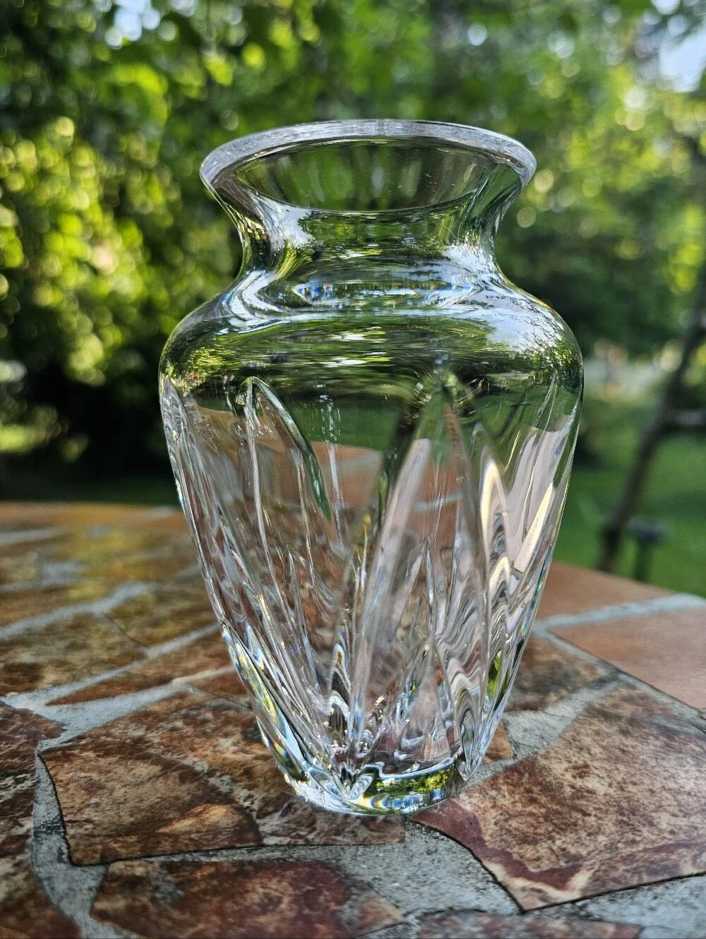 Waterford Posey Attendant Crystal Bud Vase 4.25
